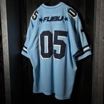FUBU GAME SHIRT フブ ゲームシャツ 05 オーバーサイズ　ライトブルー