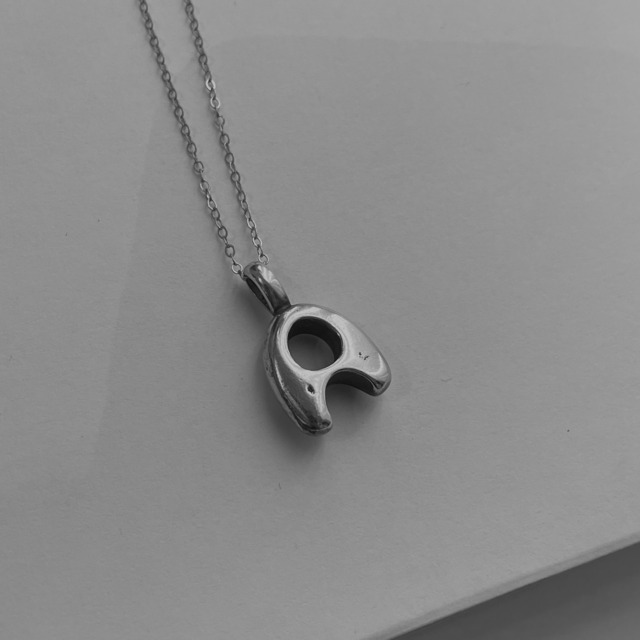 925 Initial Necklace "A"