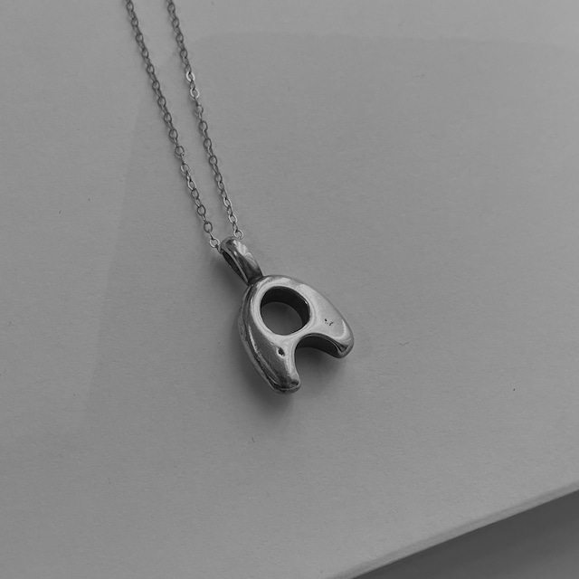 925 Initial Necklace "A"