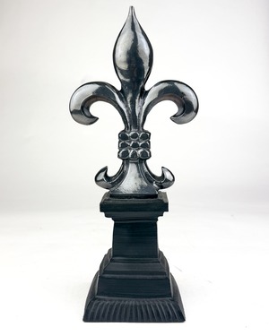 ヴィンテージ雑貨 フルール・ド・リス（百合紋章）オブジェ ゴールド／シルバー