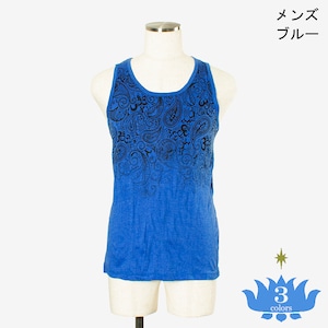 くしゅくしゅタンクトップ　メンズ/ユニ　Wrinkled Men's Tank Top