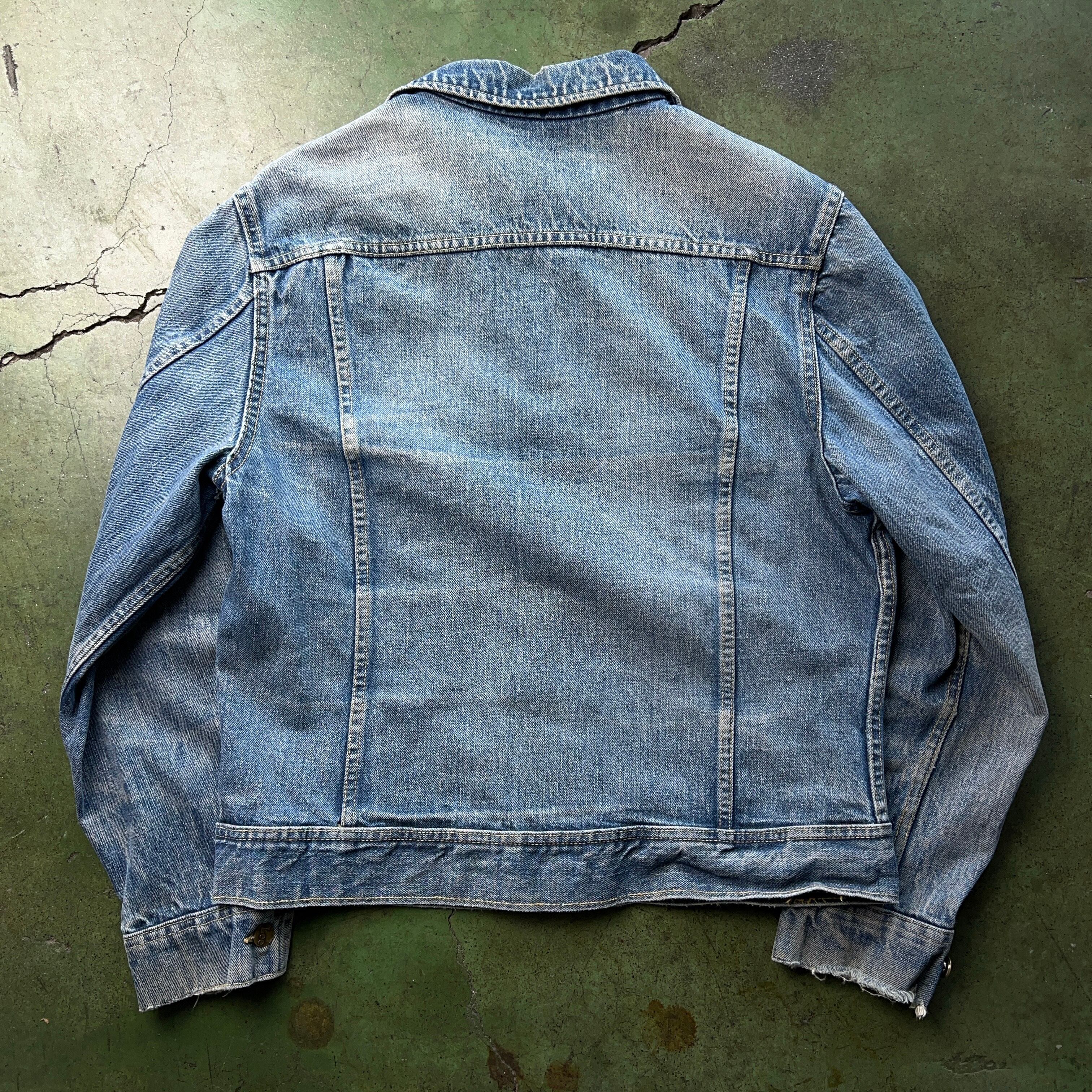 1970's Lee Denim Jacket 70年代 リー 色落ち デニムジャケット 1970's Lee Denim Jacket 70年代 リー 色落ち デニムジャケット