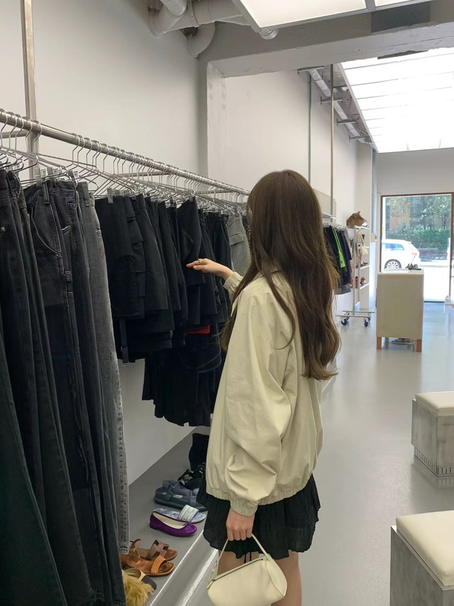 (OUNCE) basic blouson / 2color