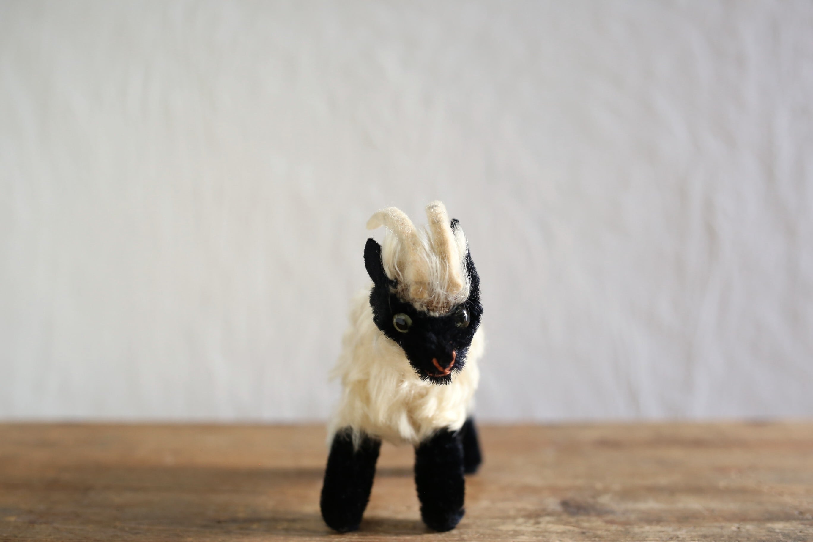 ドイツ ヴィンテージ Steiff シュタイフ 『Snucki』 山羊 12cm