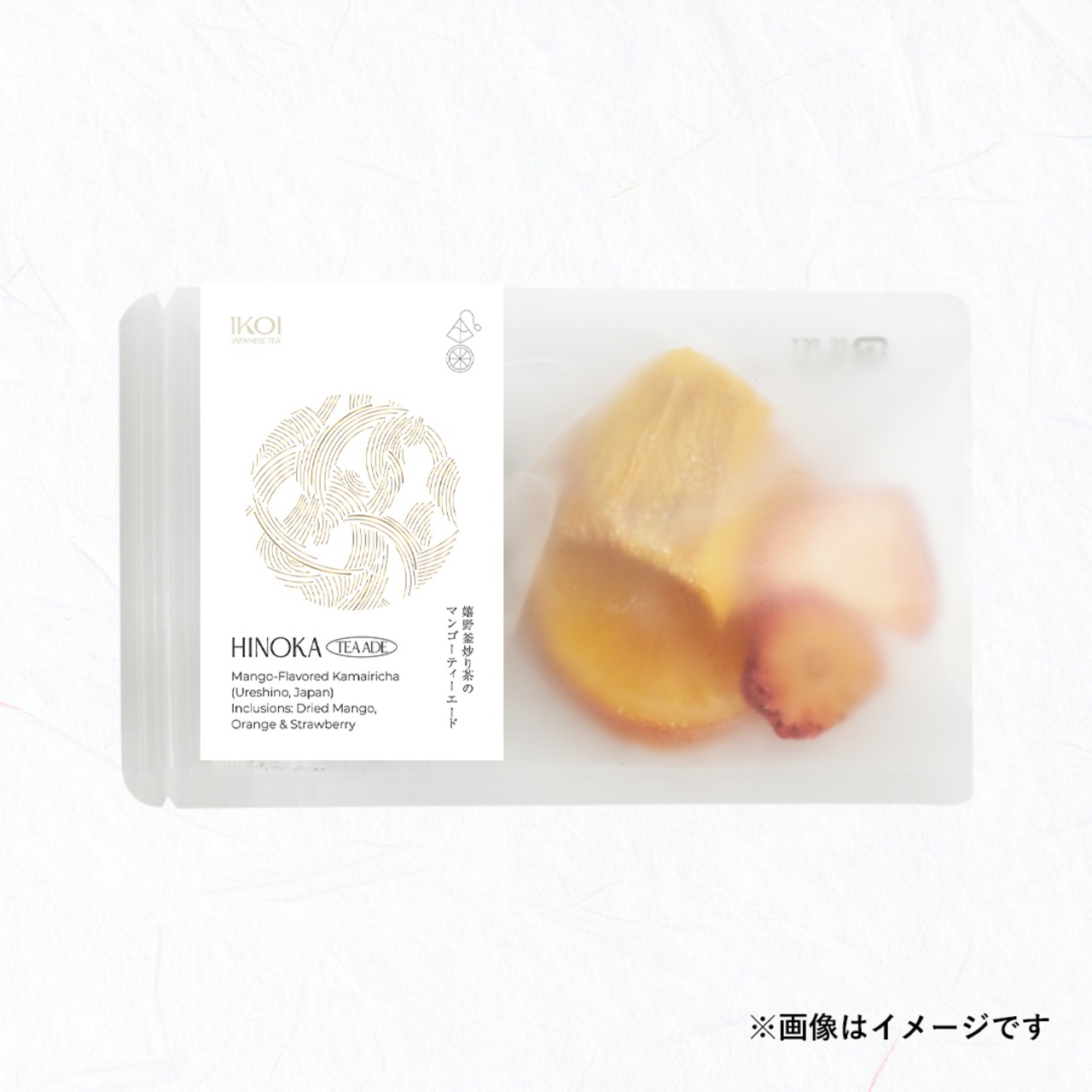 HINOKA(TEA ADE) / 嬉野釜炒り茶のマンゴーティーエード