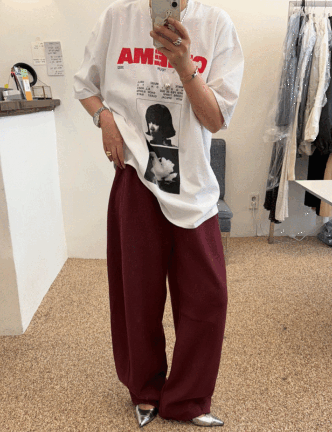 【新作5％OFF・3日間】Cinema  T-shirts_2colors