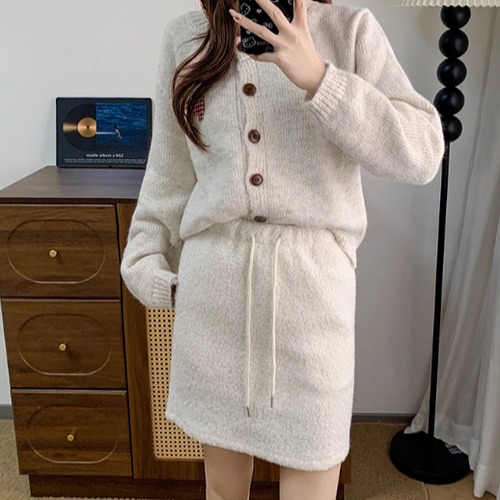 4色／ドロストボアスカート ・13225