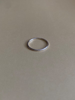 simple ring #1 / silver