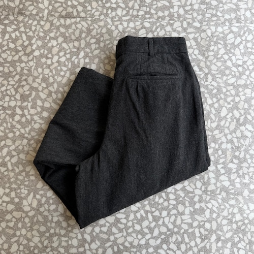 CDG homme / 80’s- 2tuck slacks size M