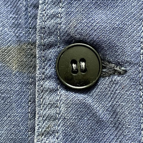 50s LE GAULOIS 刺繍タグ コットンツイル フレンチワークジャケット 詳細写真9
