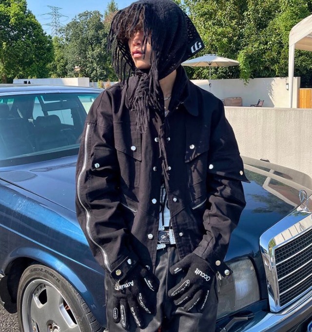 SOUTH ｍultizipper lapel jacket