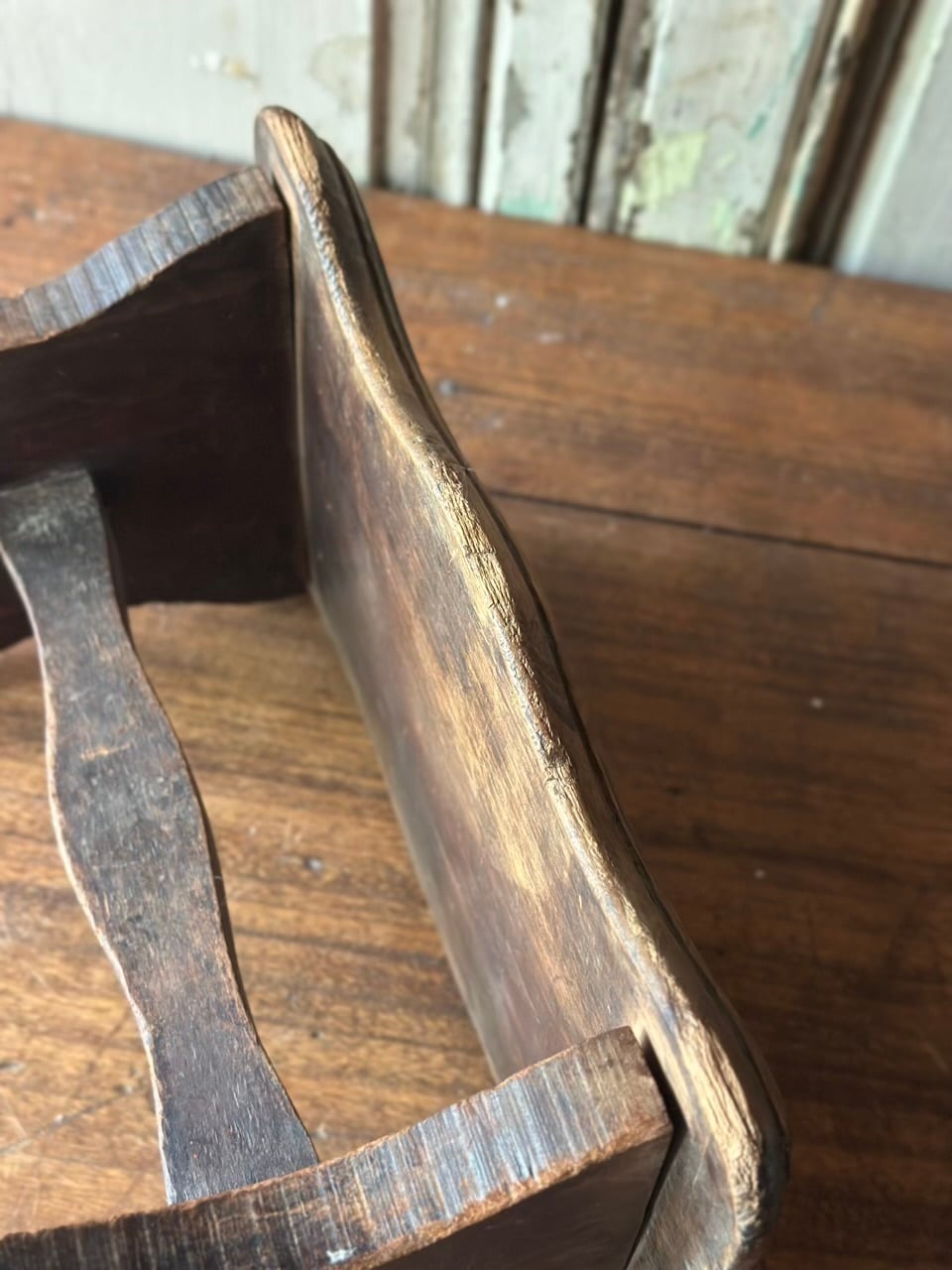 木製 踏み台 ステップ台 装飾脚 | Brocante de La Cocotte （フランス