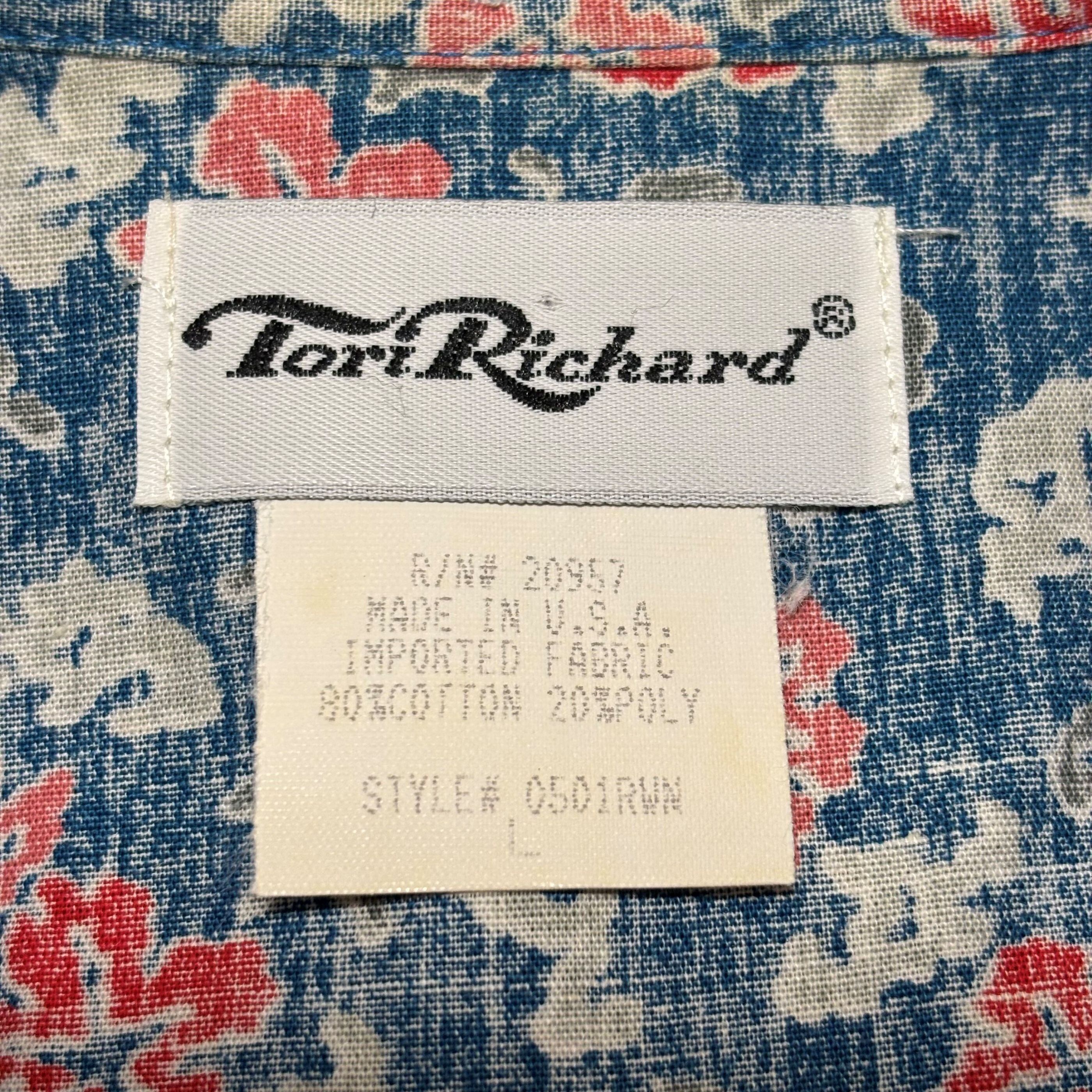 古着 トリリチャード TORI RICHARD アロハシャツ ハワイアンシャツ