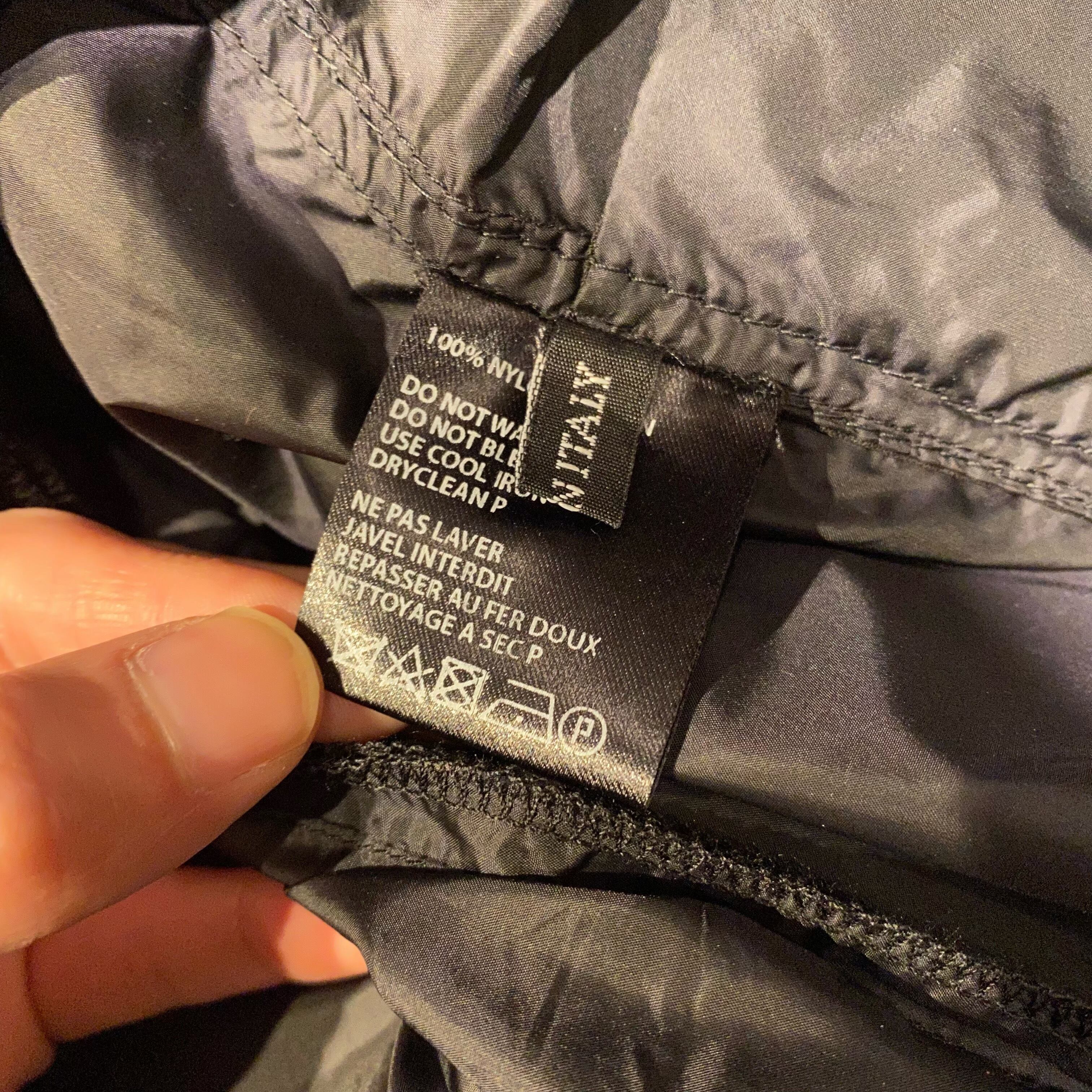 HAIDER ACKERMANN ハイダー アッカーマン ナイロンコート ライナー付き 