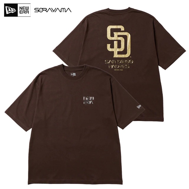 NEW ERA ニューエラ 14882384 半袖 オーバーサイズド コットン Tシャツ HAJIME SORAYAMA サンディエゴ・パドレス