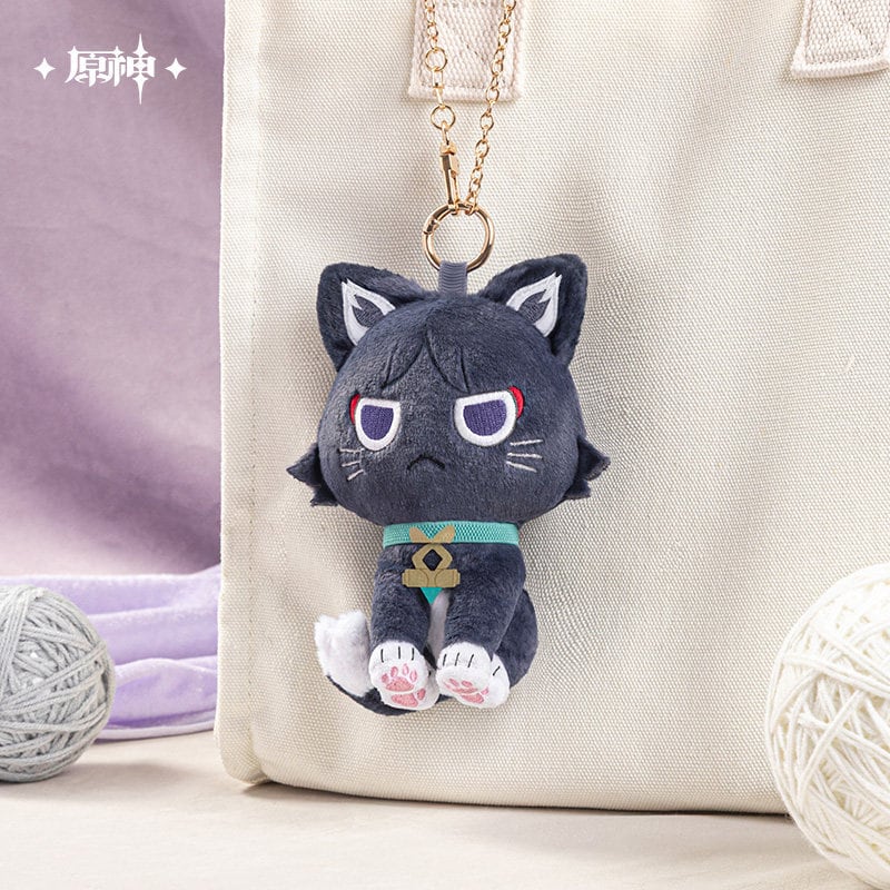 原神 放浪者 物語の中の野良猫 ぬいぐるみ バッグチャーム 公式正規品