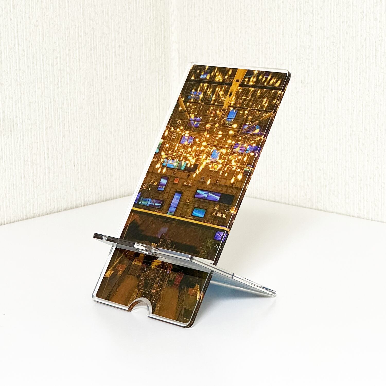 切嘛 切間てつお アクリルスマホスタンド オリジナル】アクリルスマホ