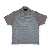 dunhill ダンヒル ラグラン ボーダー 半袖 ポロシャツ S /ENGINEERED FIT