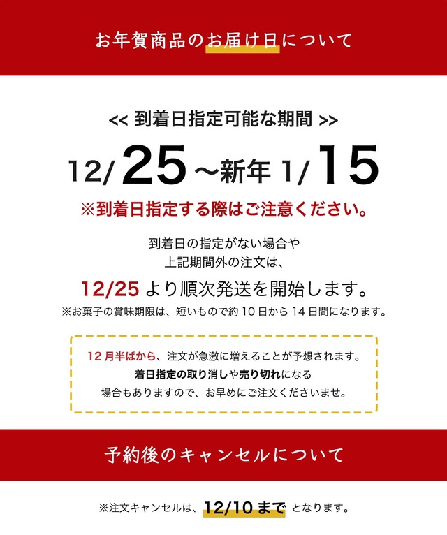迎春 お年賀「葵 小」 3種 詰め合わせ #お正月#和菓子#うま年#お祝い