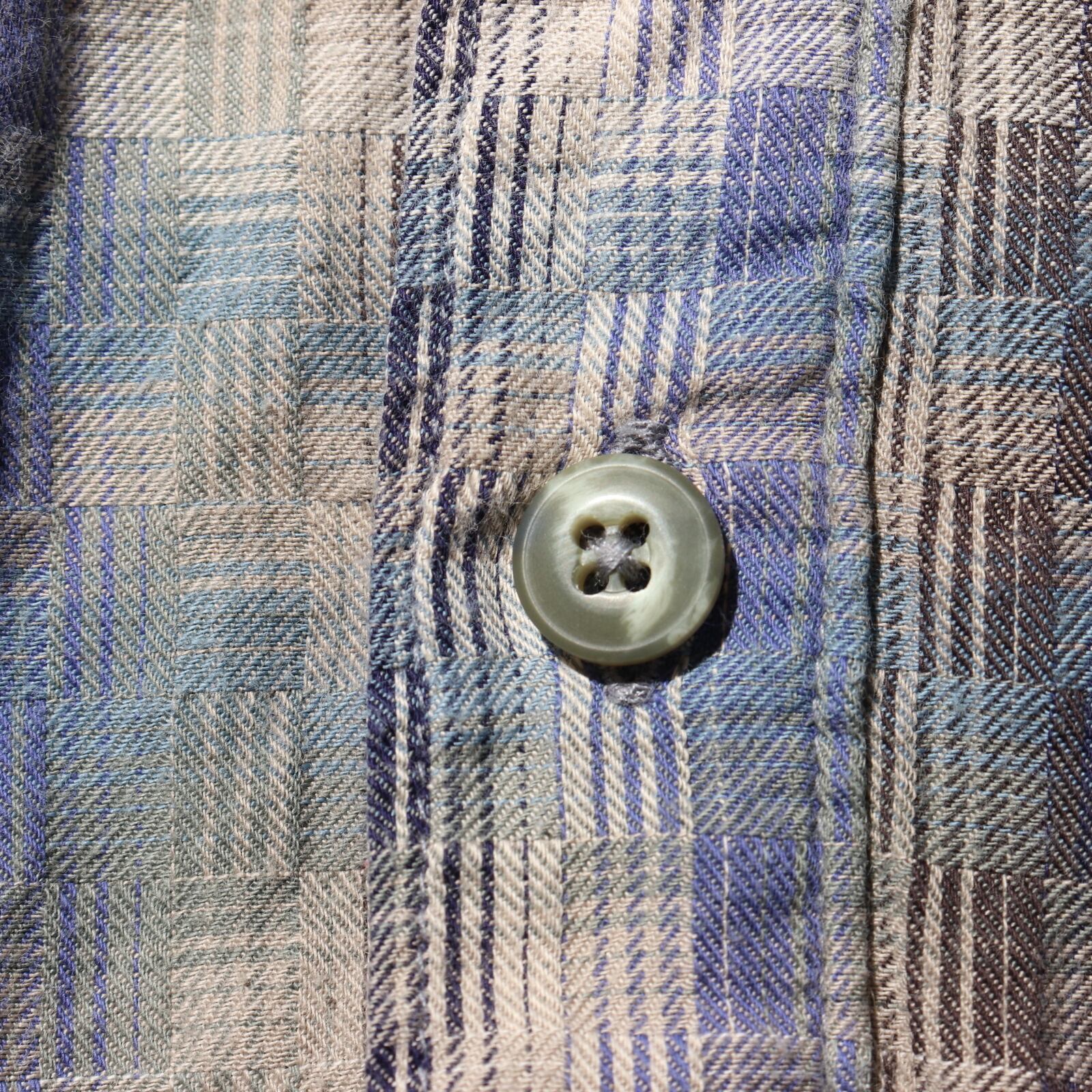 美品 L 98年 ポルトガル製 Patagonia L/S Flannel Shirt パタゴニア 