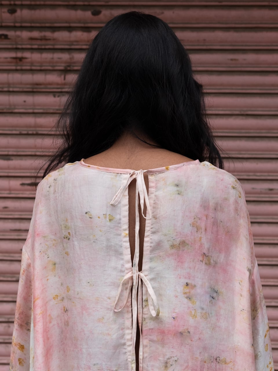 PHOOL SILK DRESS - INDIGO | TADO
