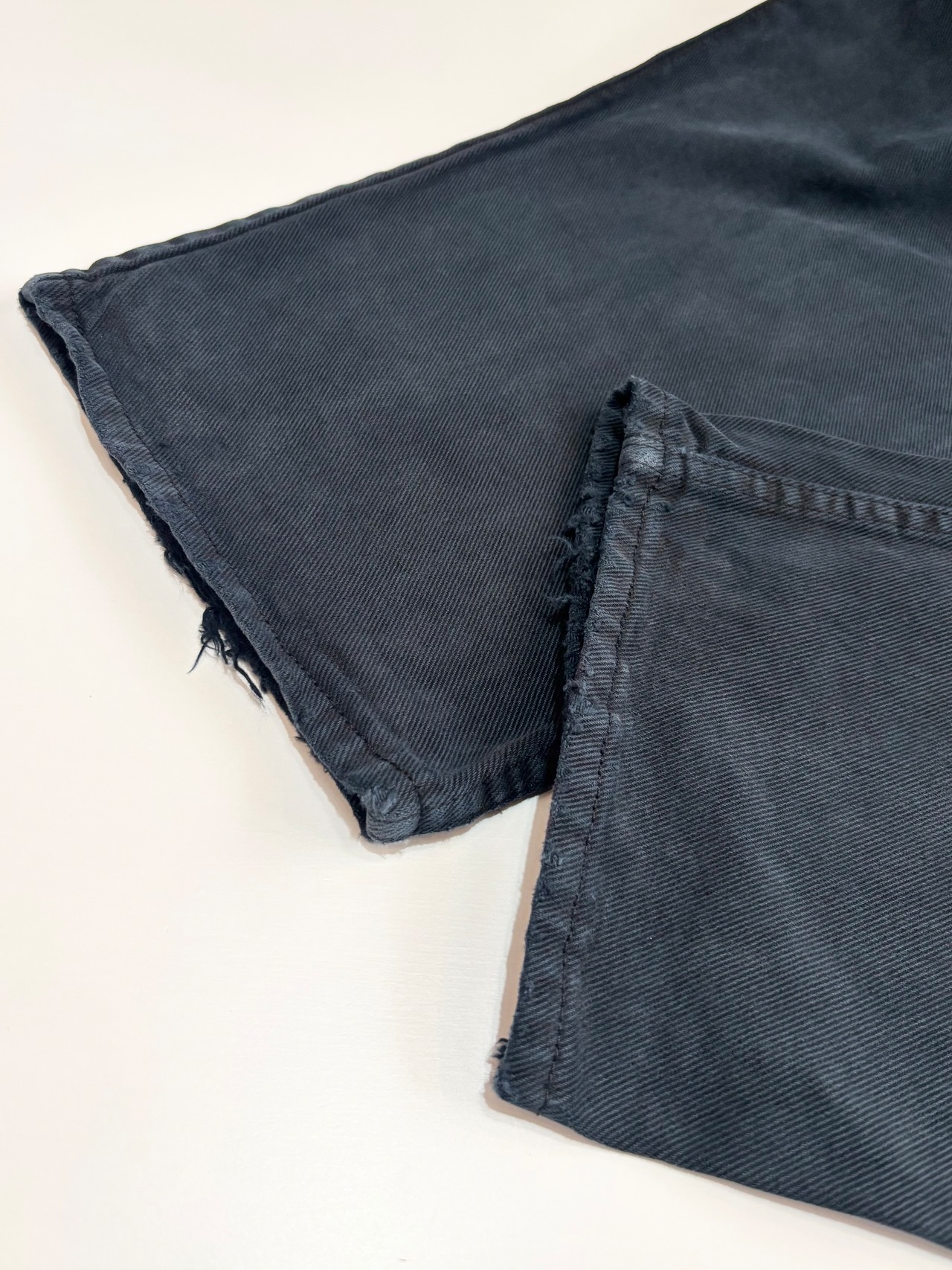 90s Levi’s SILVER TAB "LOOSE" BLACK DENIM PANTS MADE IN USA Size W38L30→W37L30