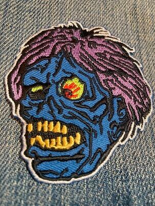 ゾンビ シンボル ワッペン・アップリケ・パッチ PM3001