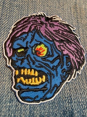 ゾンビ シンボル ワッペン・アップリケ・パッチ PM3001