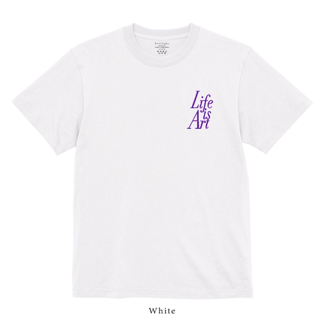 Life is Art | Embroidery T-Shirt
