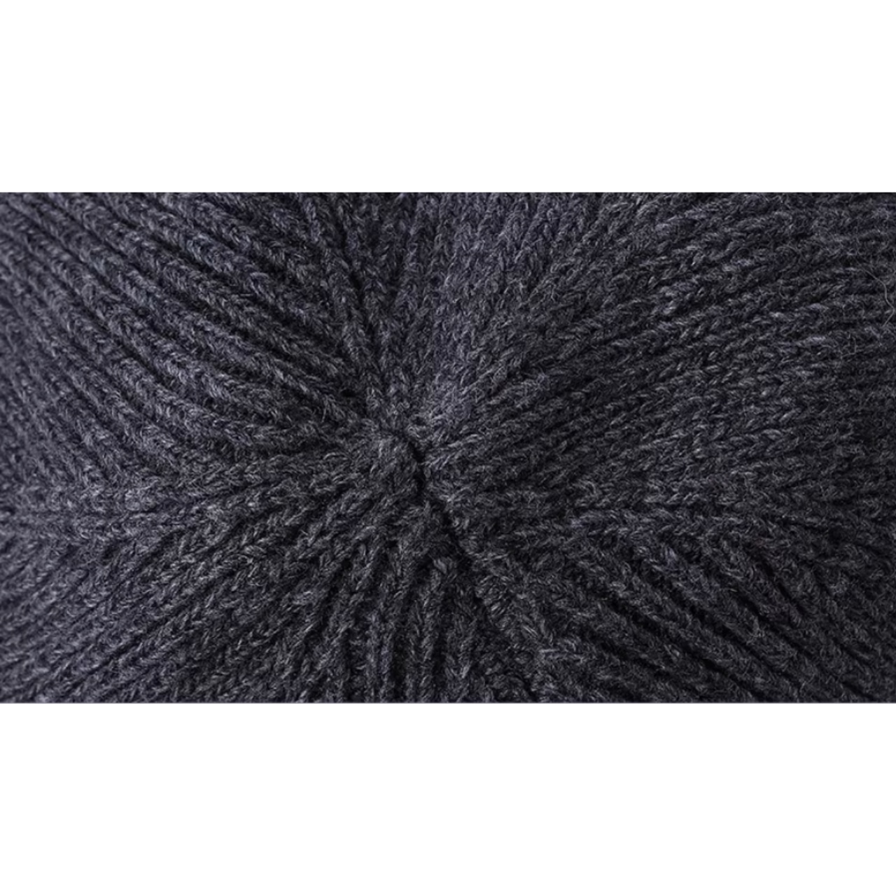 リブ編み 無地ニット帽 af0443