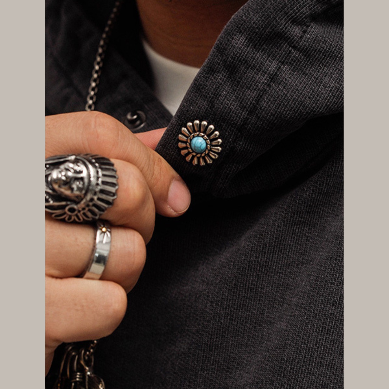 ヴィンテージ ウォッシュ フーディ「RETRO HEAVY HOOD」　A1977 - 7