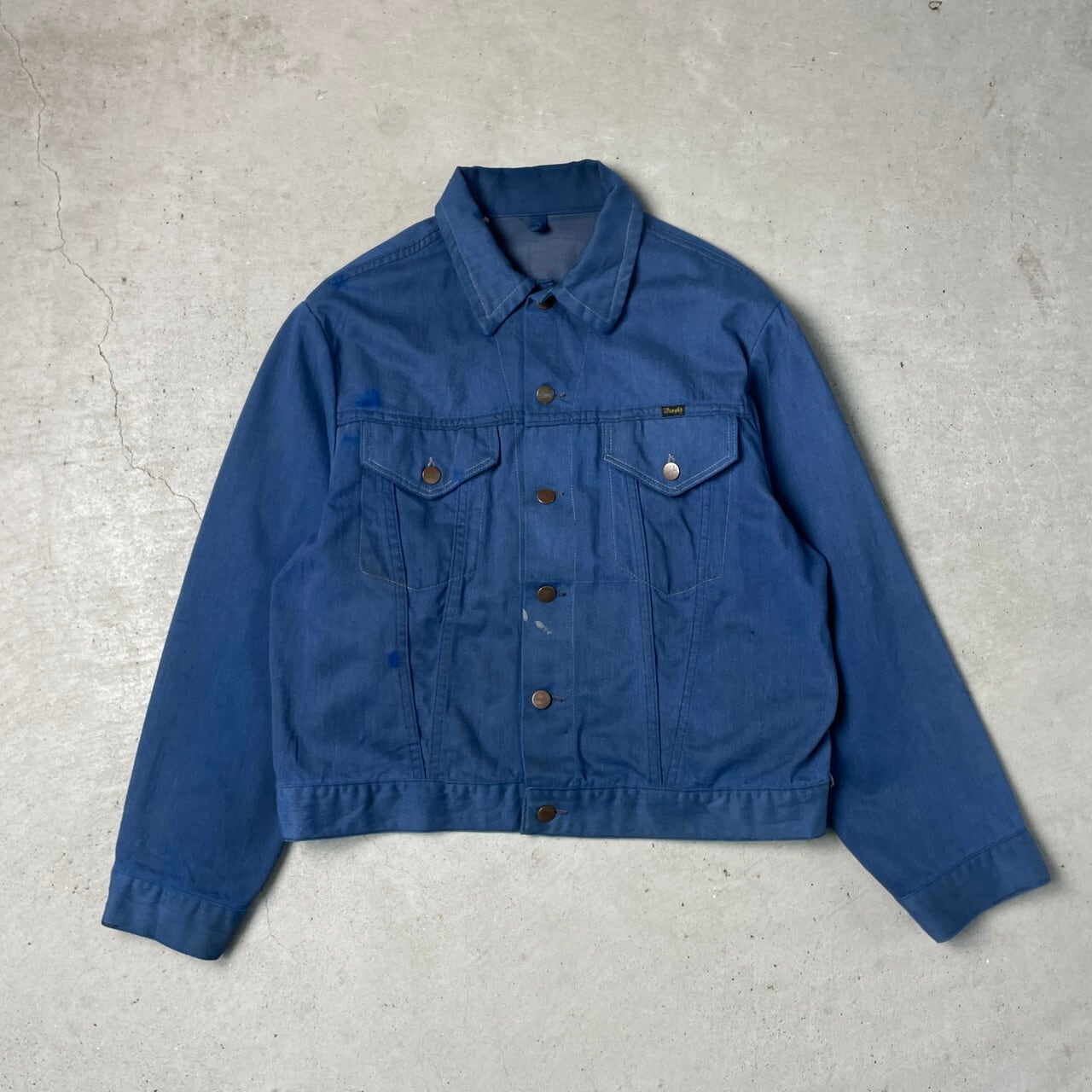 70年代 Wrangler ラングラー トラッカージャケット ポリコットン  