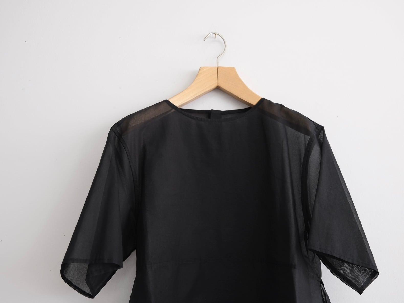 TENNE HANDCRAFTED MODERN オーガンジー ブラウス TENNE HANDCRAFTED MODERN テン ハンドクラフテッド モダン アイボリー