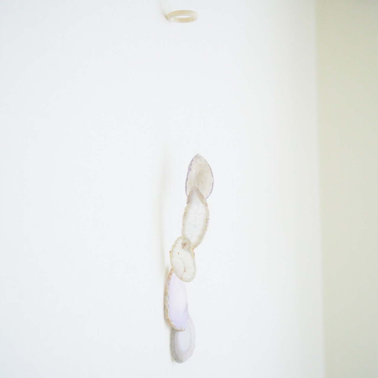 Snow White 04 - アゲートヒーリングチャイム / Agate Sun Catcher Wind Chime 531