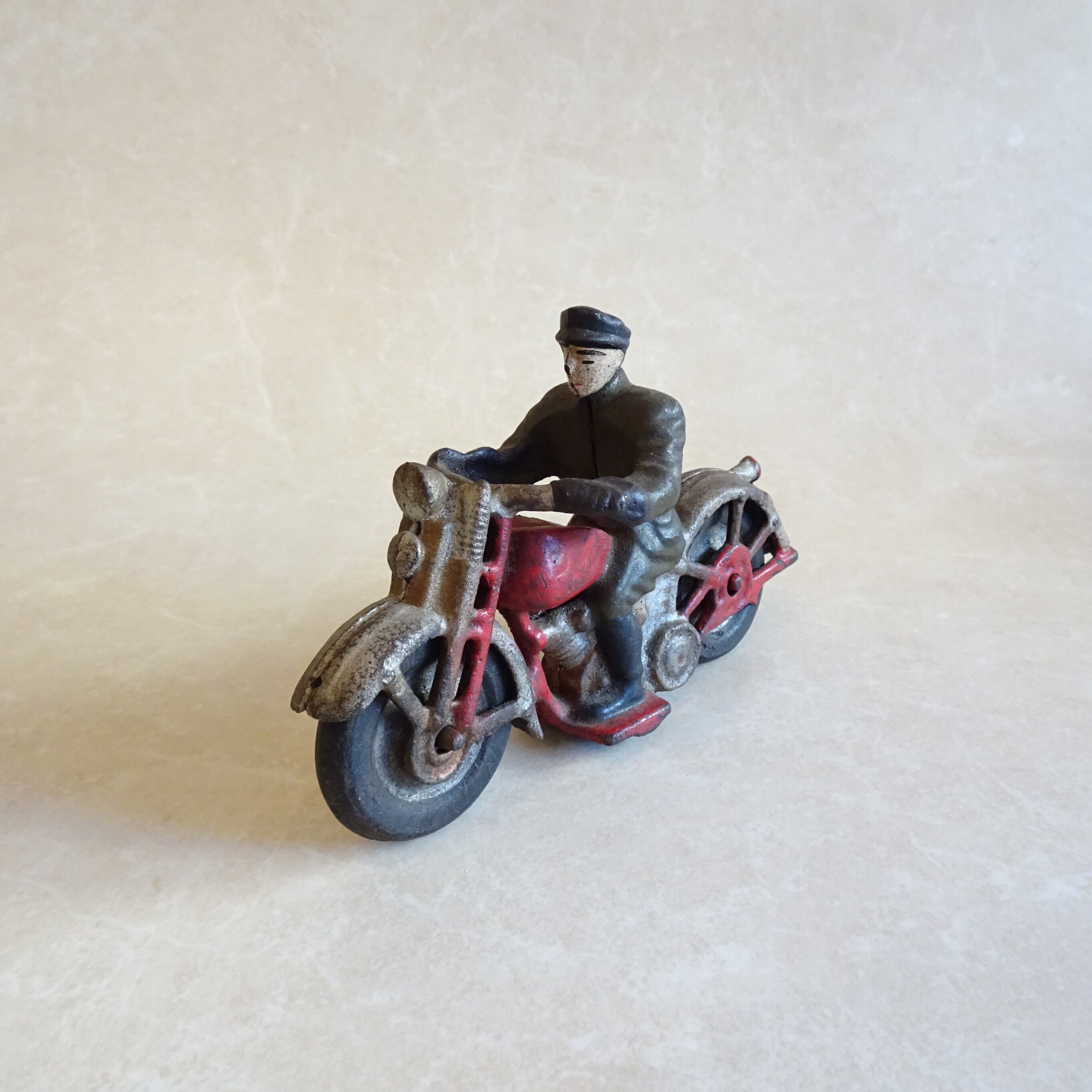 1930年頃のアメリカのバイクのおもちゃ | 純喫茶家具の村田商會