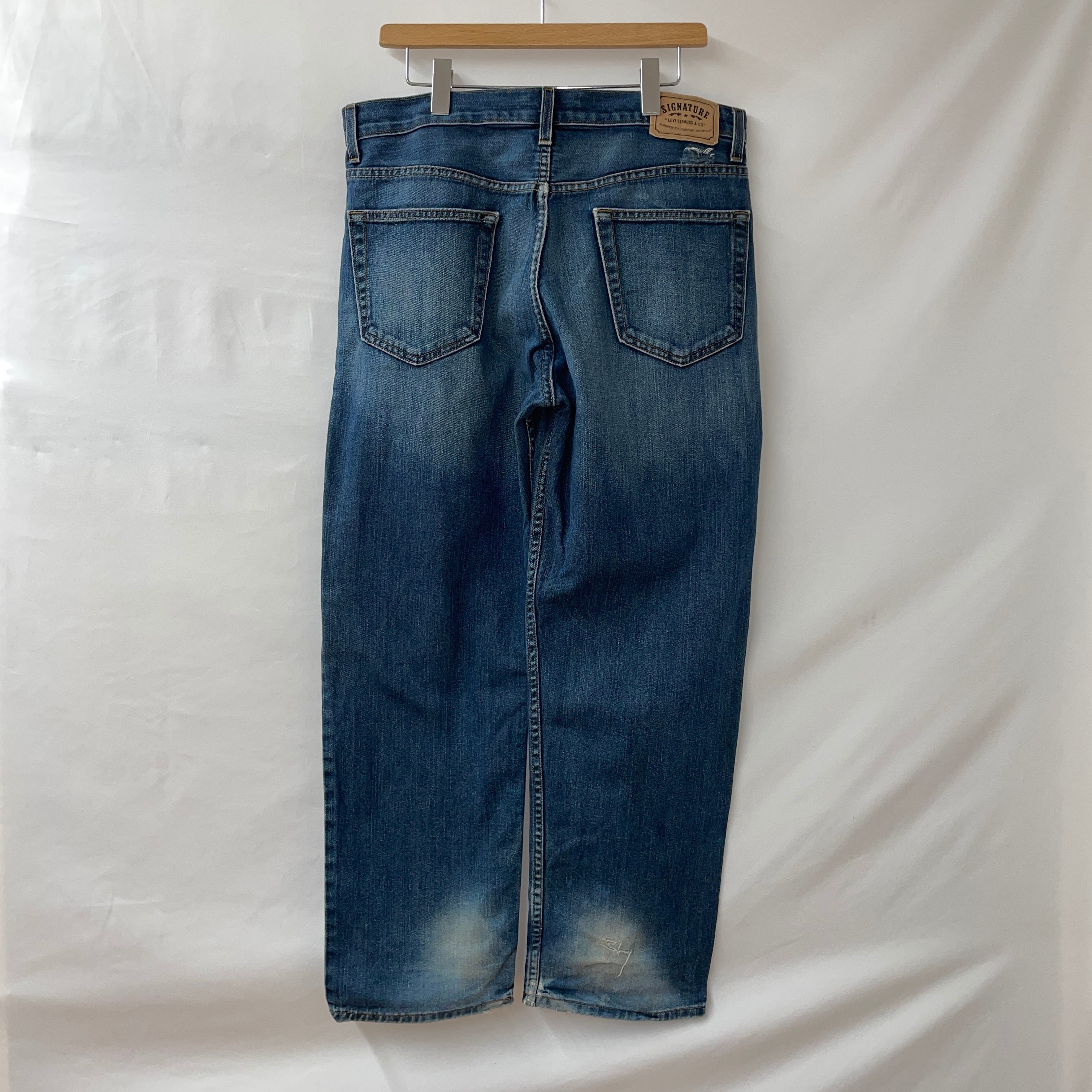 Levi strauss & co SIGNATURE RELAXED denim デニム ジーンズ Levi strauss & co SIGNATURE RELAXED denim デニム ジーンズ