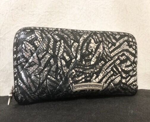 CHROME HEARTS クロムハーツ メタルゼブラ デストロイレザークロム 