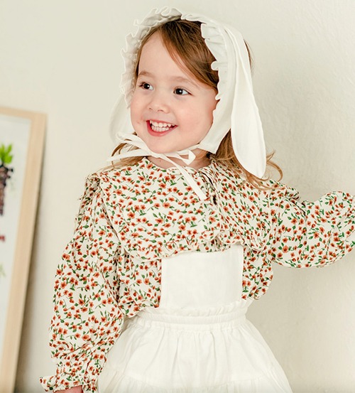 うさ耳ボンネット〈White〉