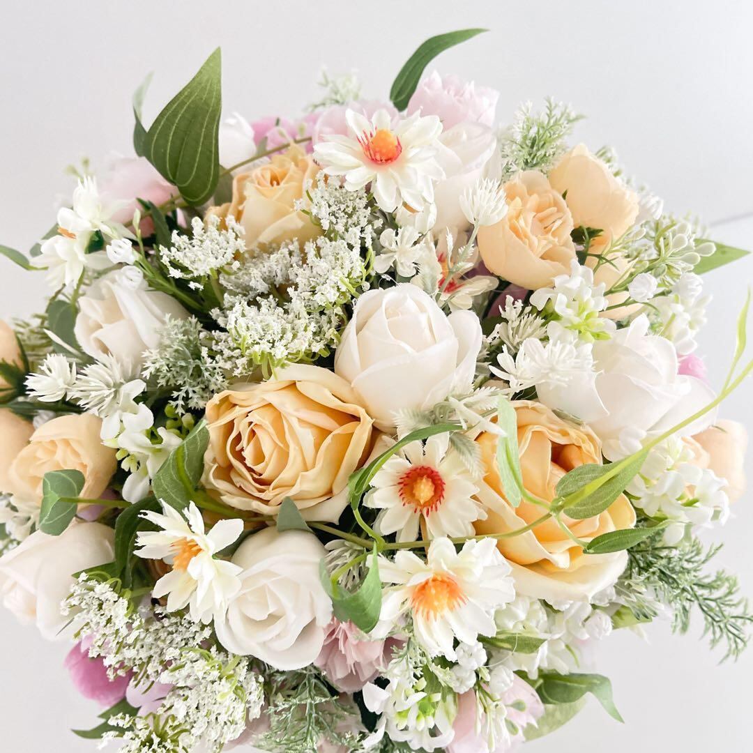 スプリングセレクト｜春待ちフラワーアレンジ ピンクローズの優しい