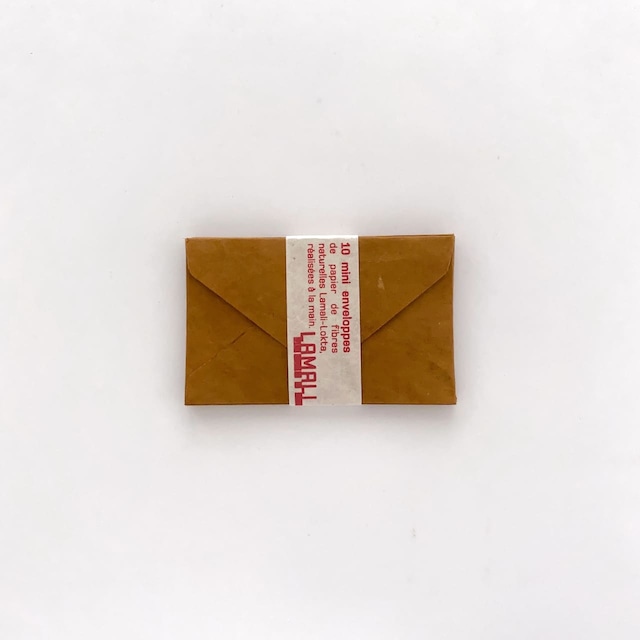 【SALE】 ミニ封筒 セーブル / 【SALE】 10 Mini Envelopes Sable Lamali