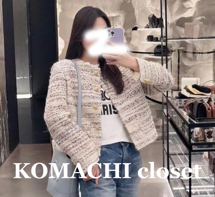 【送料無料】 ツイードジャケット ノーカラー ゴールドボタン 金ボタン 白 韓国 レディース オルチャン きれいめ 上品 襟無し デイリー ノーカラージャケット ラウンドネック 春 秋 フォーマルジャケット オフィス 通勤 OL 30代 40代 エレガント 大人女子 きちんと かっこいい 大人 こなれ感 セレモニージャケット ホワイト ビジネス お宮参り 入学式 卒業式 入園式 卒園式 母 ママ 保護者会 フォーマル 食事会 大人ジャケット 定番 お呼ばれ 普段使い 大人カジュアル オフィスカジュアル