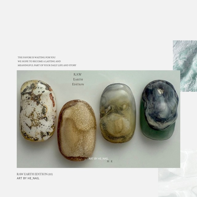 〈THE FAVORI × he_nail〉 RAW EARTH EDITION