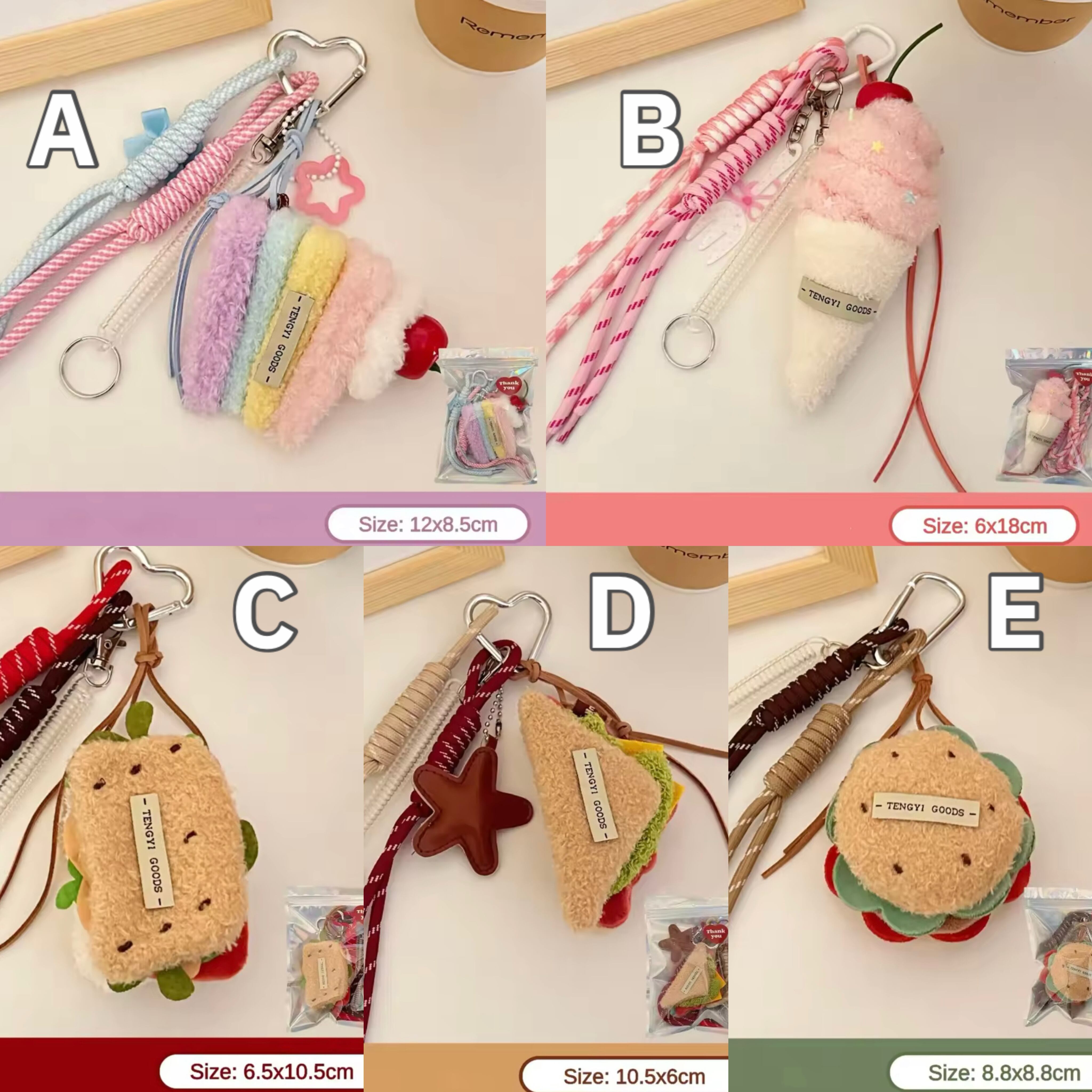 ファンシーバッグチャーム