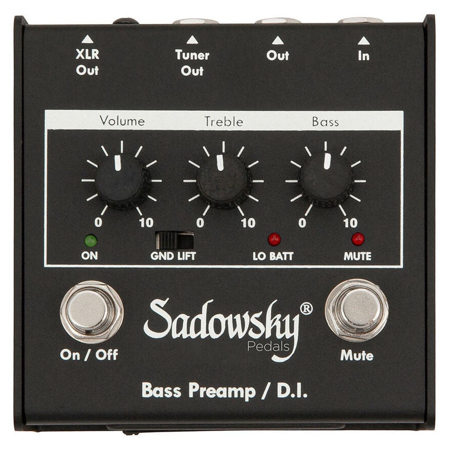Sadowsky Pedals SAC PED SBP 1 V2 [Outboard Bass Preamp / DI