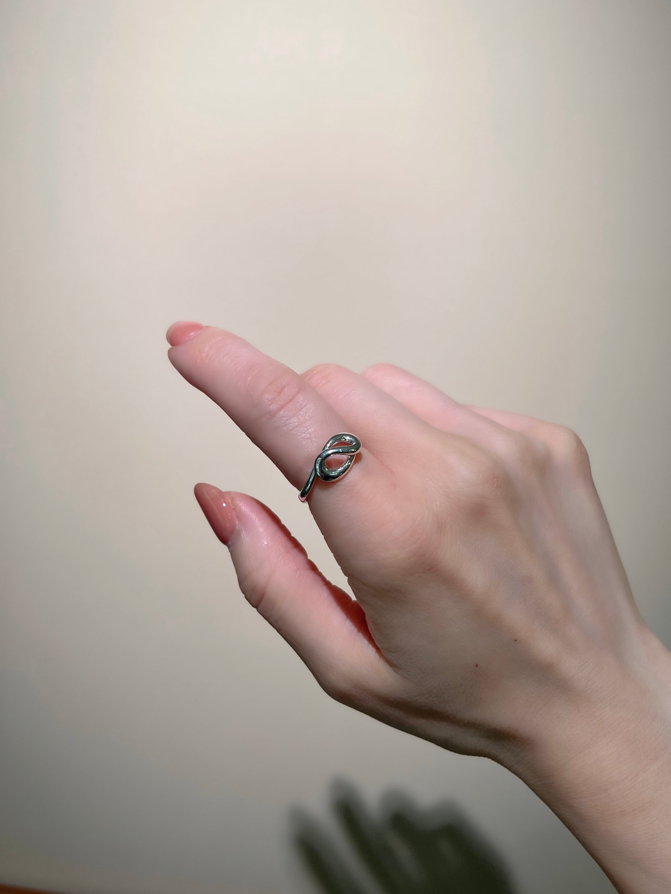 TIFFANY&CO.】【11.5号】2706 波のような美しい曲線美。オープン
