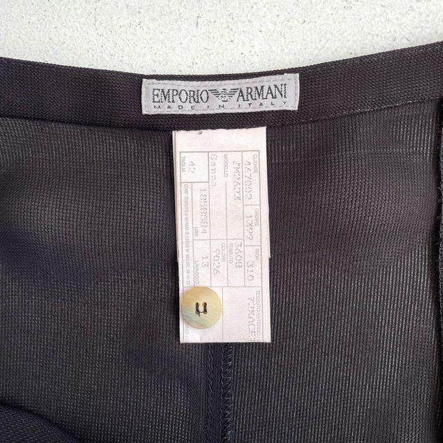 EMPORIO ARMANI sheer slit skirt | TOKYO LAMPOON online shop