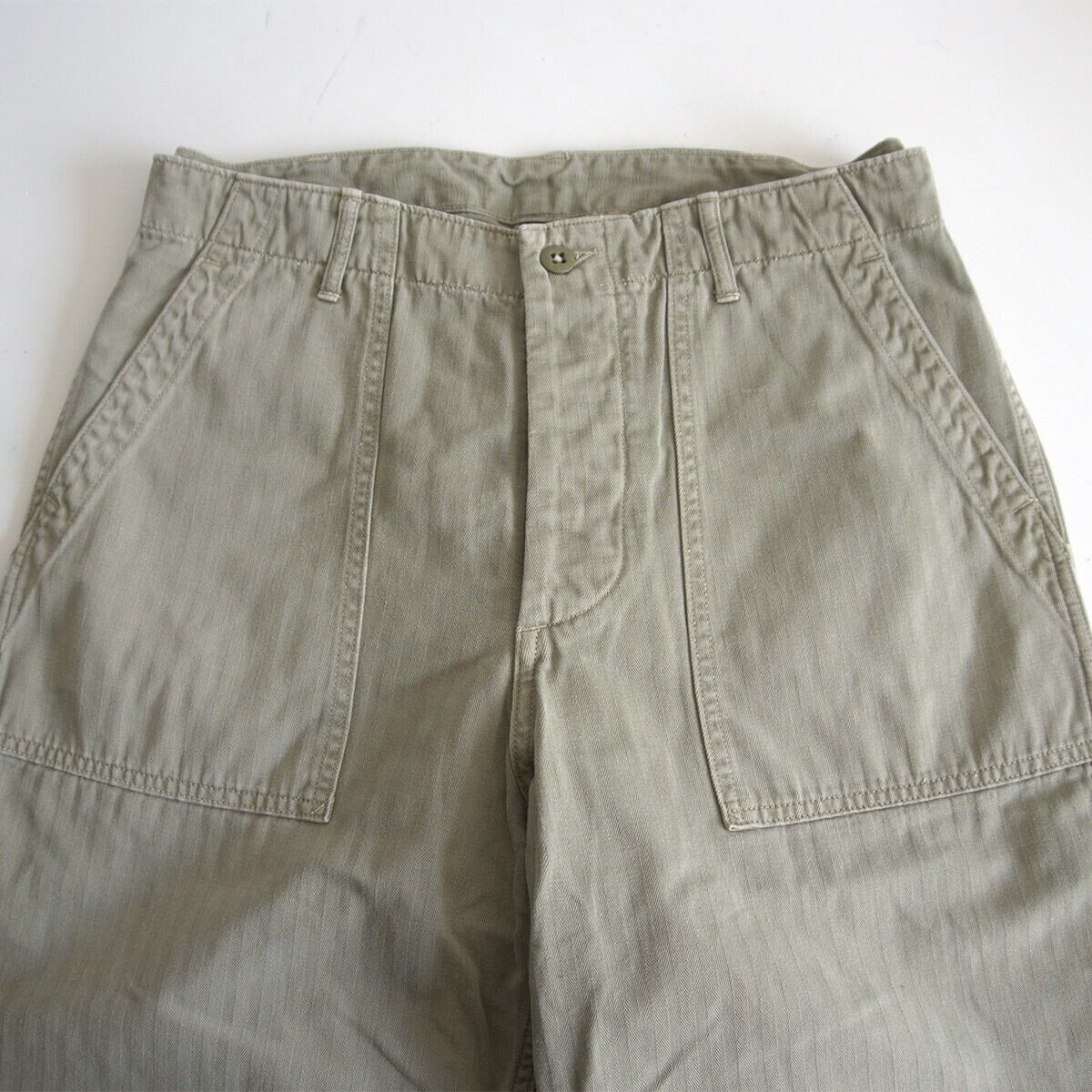 美品】 WAREHOUSE【Lot 1086 ヘリンボーン ベイカーパンツ HBT