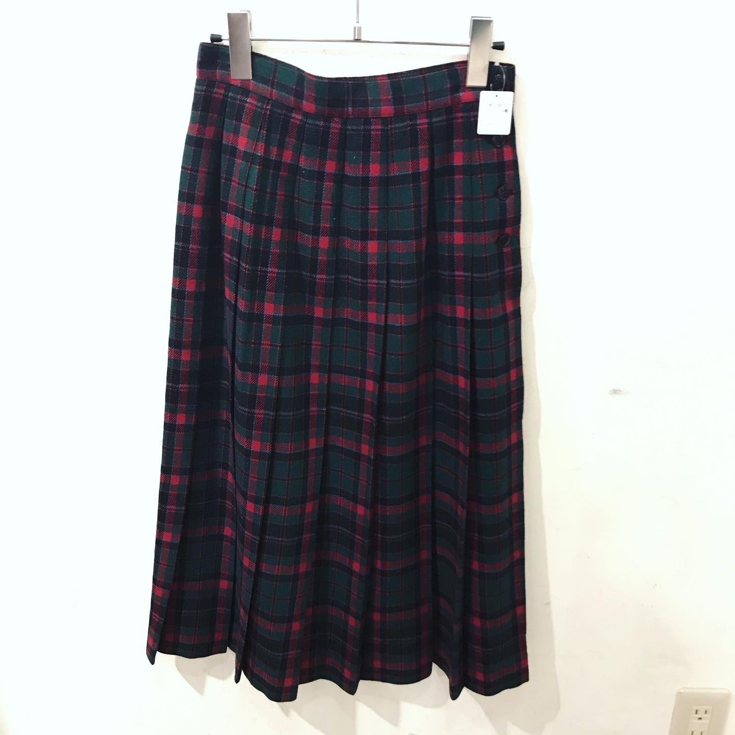 L.L.BEAN/made in USA/プリーツスカート/エルエルビーン/pleats skirt