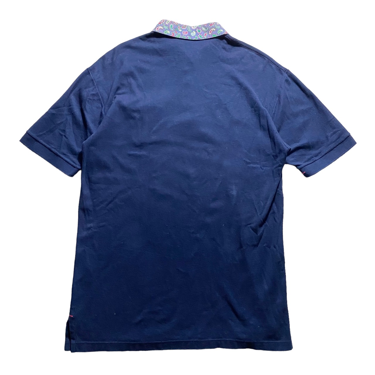 vintage BEST COMPANY navy polo shirt