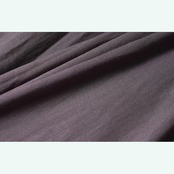 白い花が舞うダークブラウン・アートフリース 《i0807》